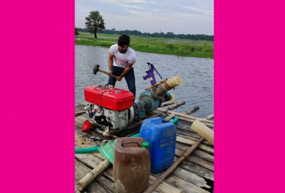 ভাঙ্গায় তিনটি ড্রেজার মেশিন ও পাইপ ধ্বংস ভাঙ্গায় তিনটি ড্রেজার মেশিন ও পাইপ ধ্বংস